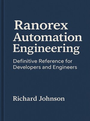 cover image of Ranorex Automation Engineering